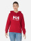 W HH LOGO HOODIE rdeča