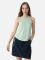 W SIREN TANK TOP svetlo zelena