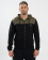 ARON ZIPPED SWEATER MEN črna