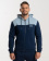 ARON ZIPPED SWEATER MEN temno modra