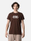 DRK BASIC T-SHIRT MEN temno rjava