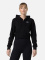 ESTHER CROP ZIPPED HOODIE WOMEN črna