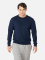 EVAN CREWNECK  MEN temno modra