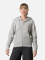 KIARA ZIPPED HOODIE WOMEN siva