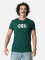 DRK T-SHIRT MEN BASIC LOGO zelena