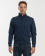 SHANE ZIPPED SWEATER MEN temno modra