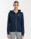KIRA ZIPPED SWEATER  WOMEN temno modra
