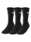 Cushioned Training Crew Socks (3 Pairs) črna